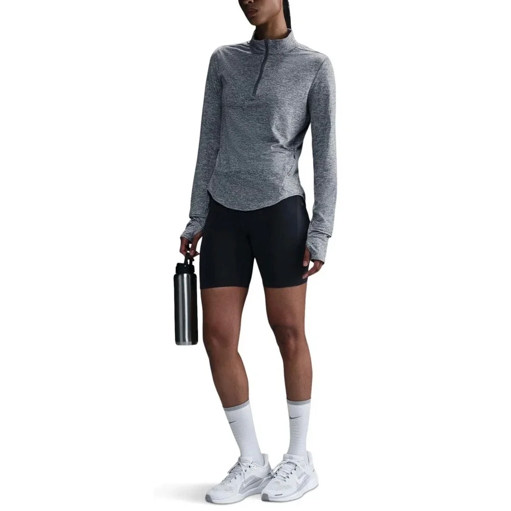 NEW Nike Womens Swift Dri-FIT UV 1/4-Zip Running Pullover Medium NWT‎ HQ0499-084